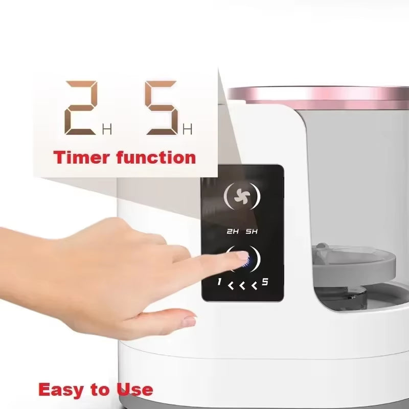 3 in 1 Electric Makeup Brush Cleaner Machine with Makeup Brush Dryer-Holder-Portable Automatic USB Cosmetic Brushes Cleaner Tool
